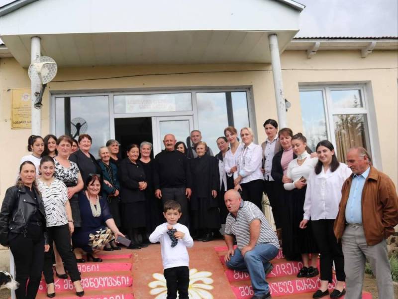 დეხვირის საჯარო სკოლაში ლამაზი ღონისძიება შედგა